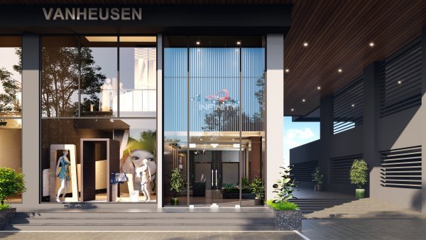 View of one of the cabin